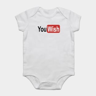 You Wish YouTube Baby Bodysuit